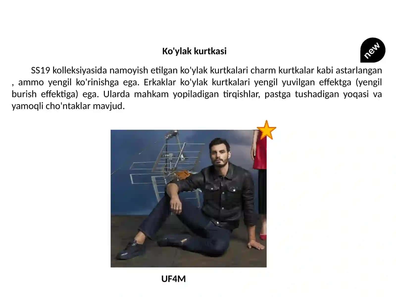 O'g'il bolalar va erkaklar kurkasining (astarli astarsiz) namunasini tayyorlash 3