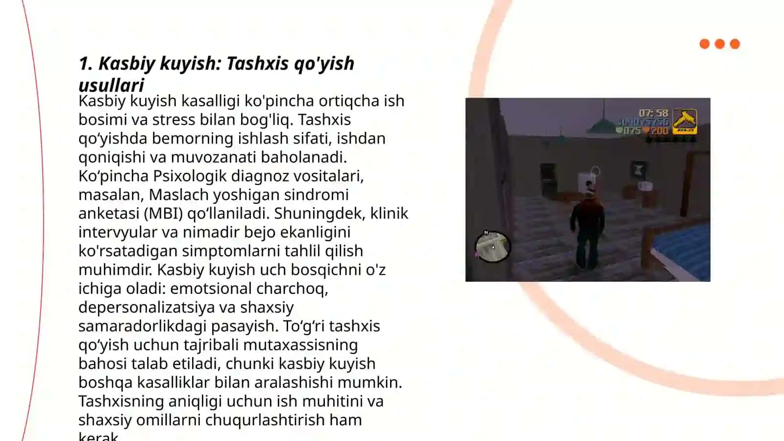 Kasbiy kuyish asoratini zararsizlantiruvchi metodlar 3