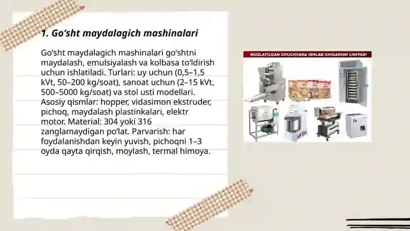 Goʻsht maydalagich mashinalari 3