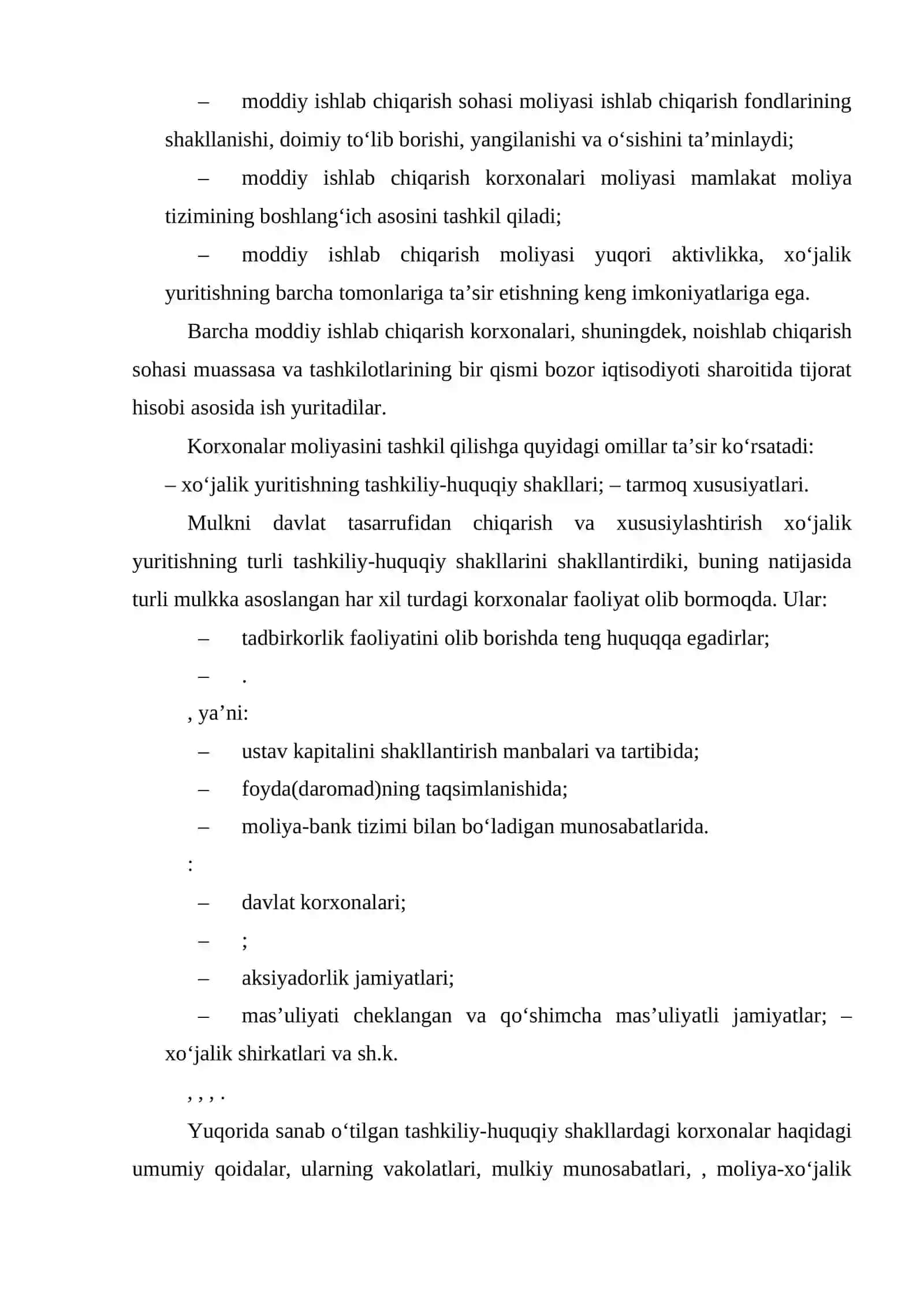Davlat korxonalari va tashkilotlari moliyasi 3