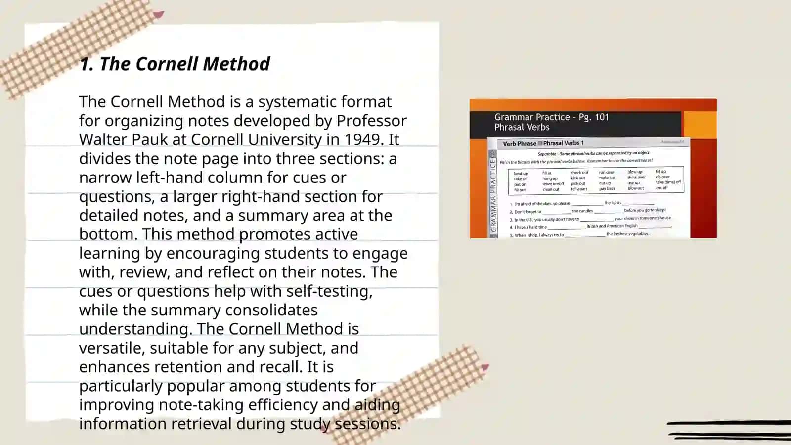 Effective note-taking techniques for better understanding 3