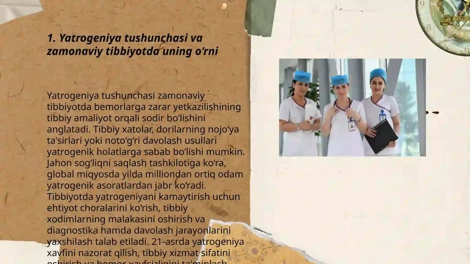 Yatrogeniya muammolari tahlili 3