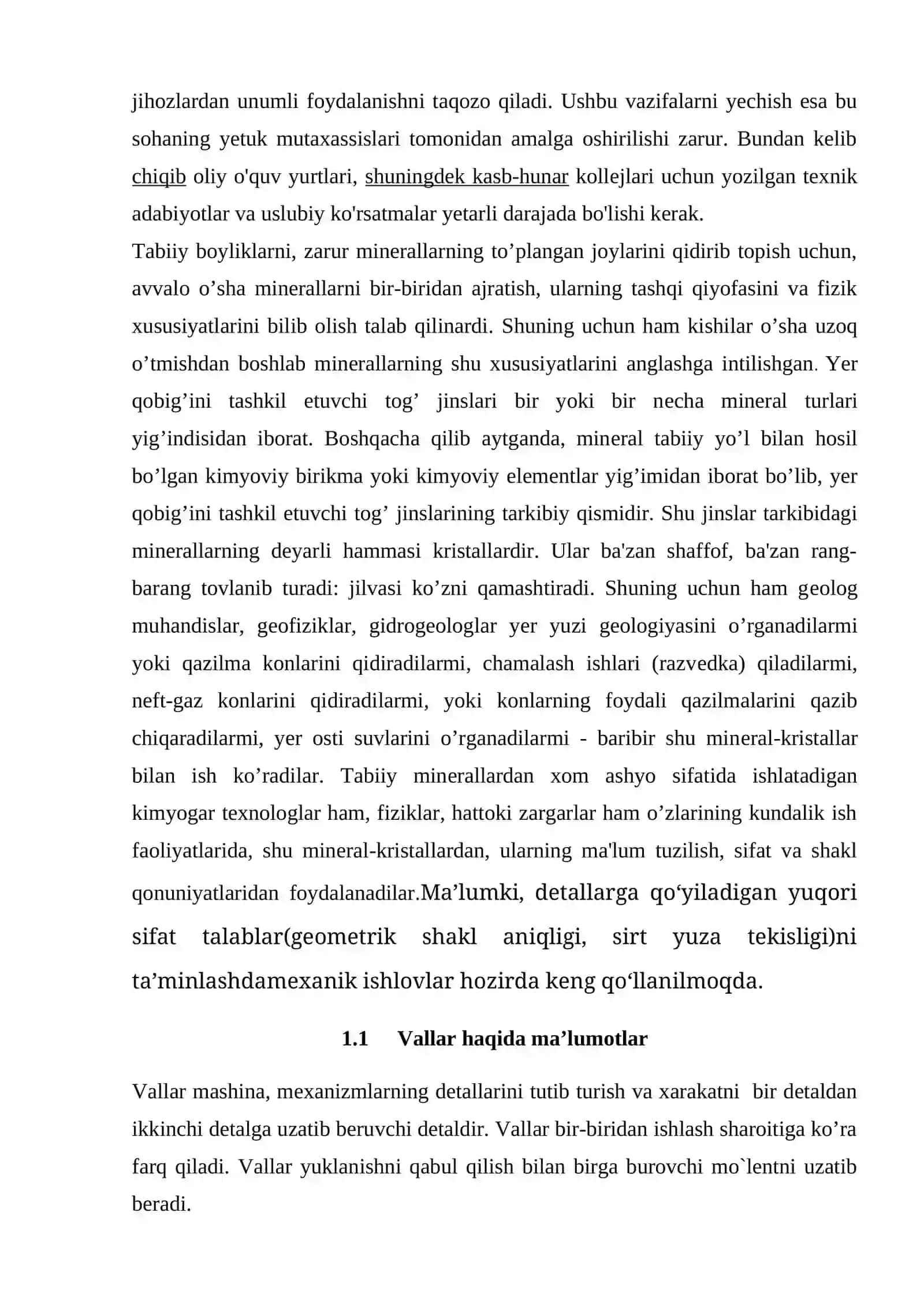 Taqsimlovchi val uchun material tanlash va unga termik ishlov berish texnologiyasi 3