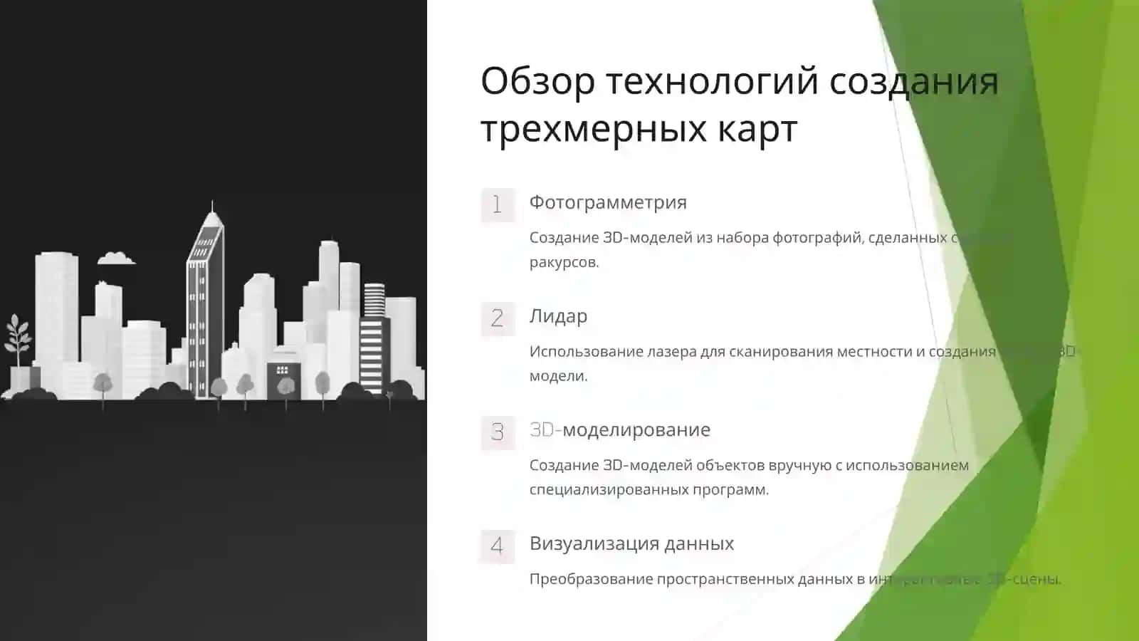 Цифровые и электронные карты 3