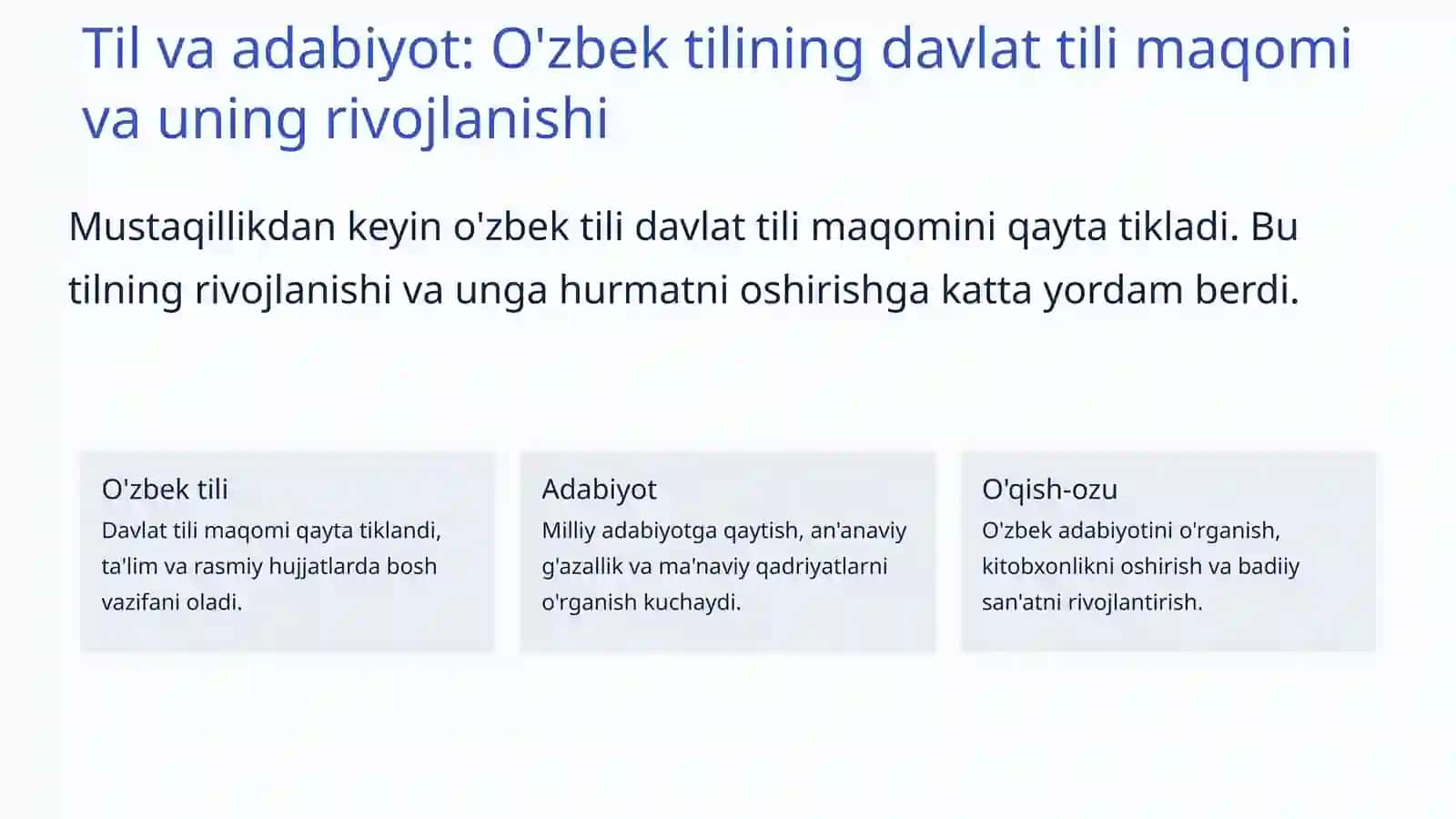 O'zbekiston mustaqillik yillarida milliy urf-odatlar, an'analarning qayta tiklanishi 3