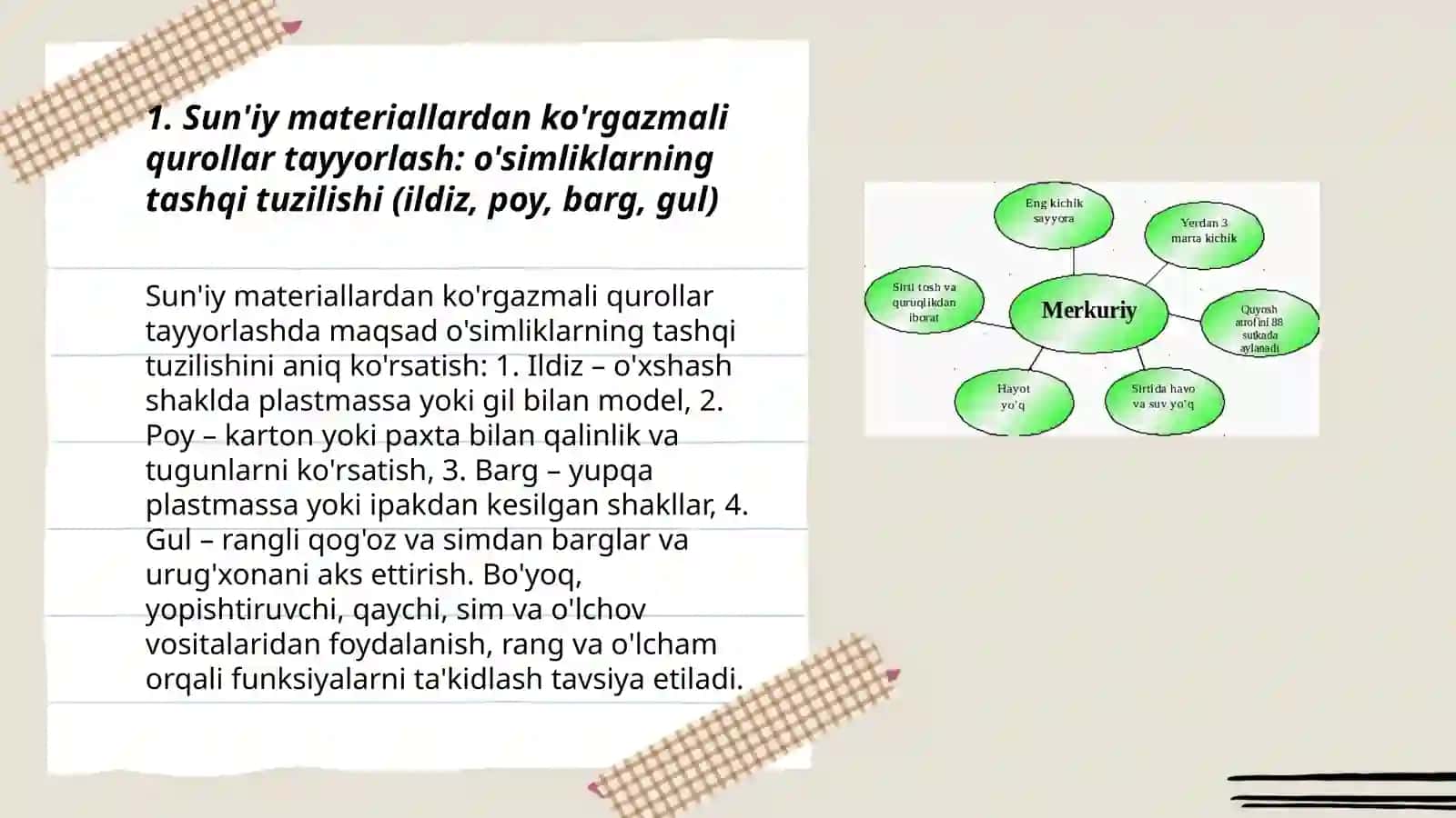 Sun'iy materiallardan ko'rgazmali qurollar tayyorlash 3