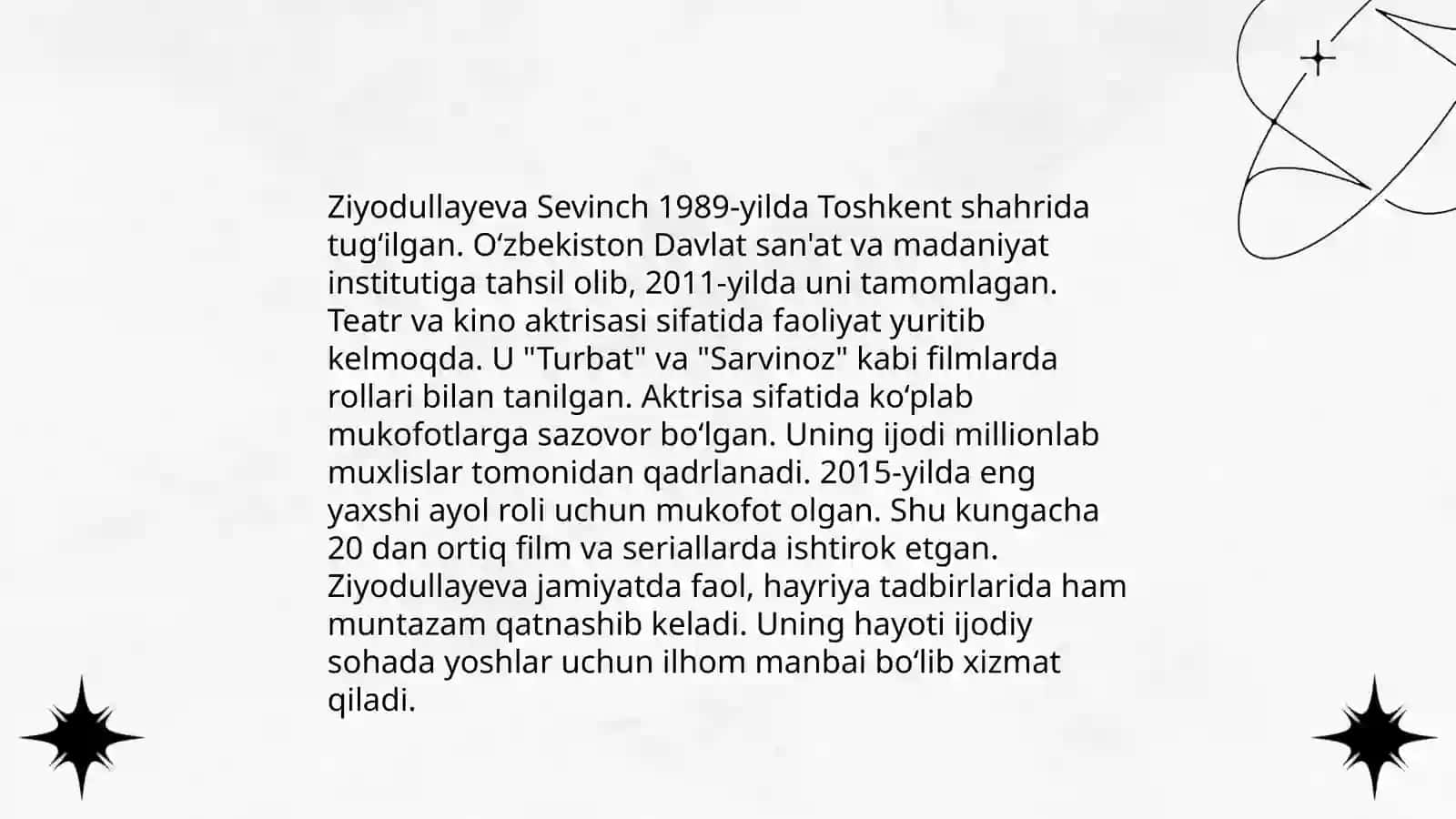 Ziyodullayeva Sevinch 3