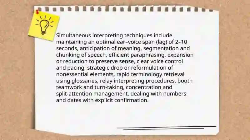 Translating and interpreting 3