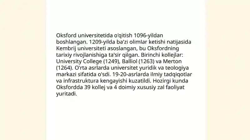 Oksford universiteti haqida 3