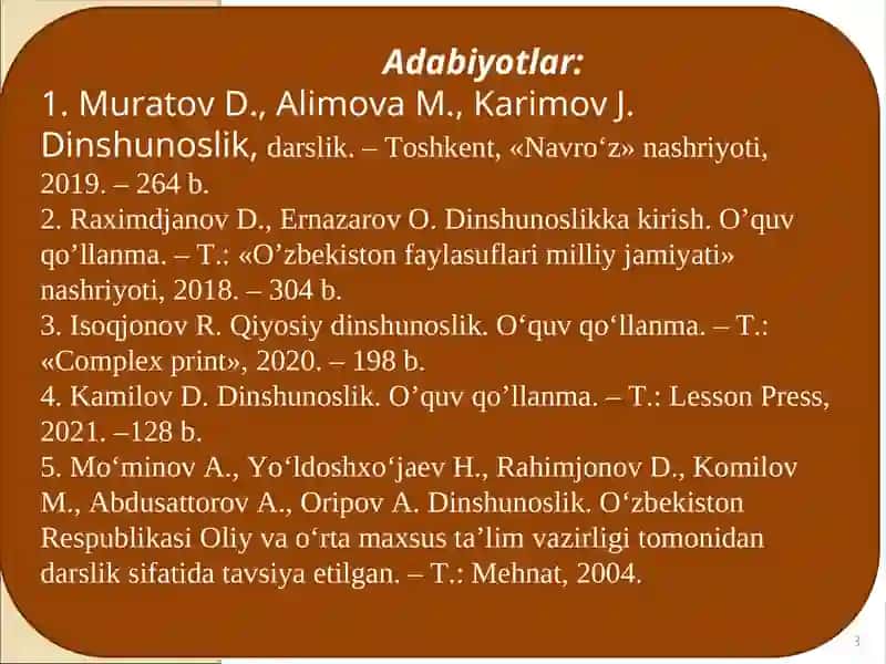 Xristianlikdin Itarixi 3