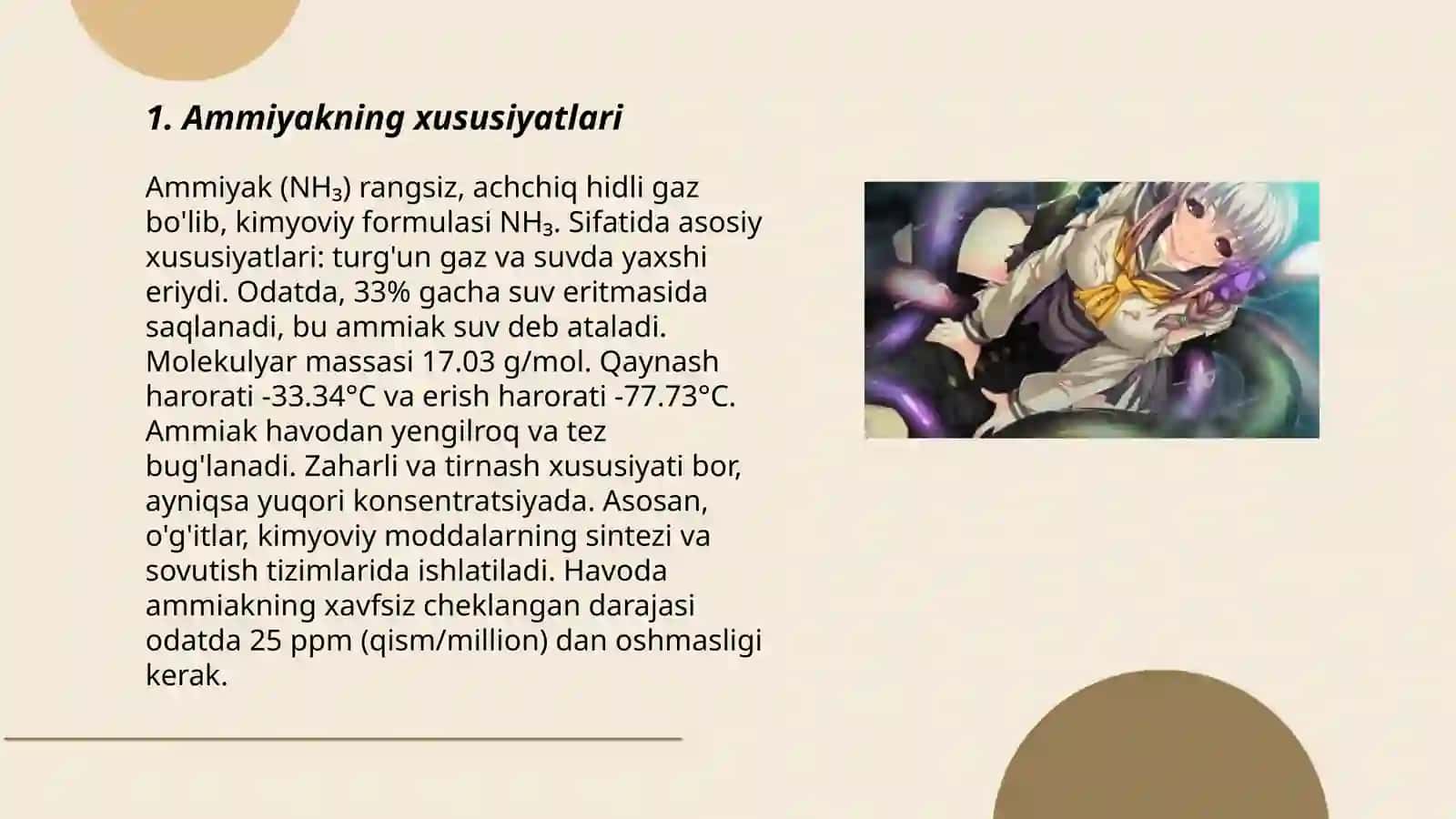 Ammiyakning katalik oksidlab nitrat kislotaning olinishi 3