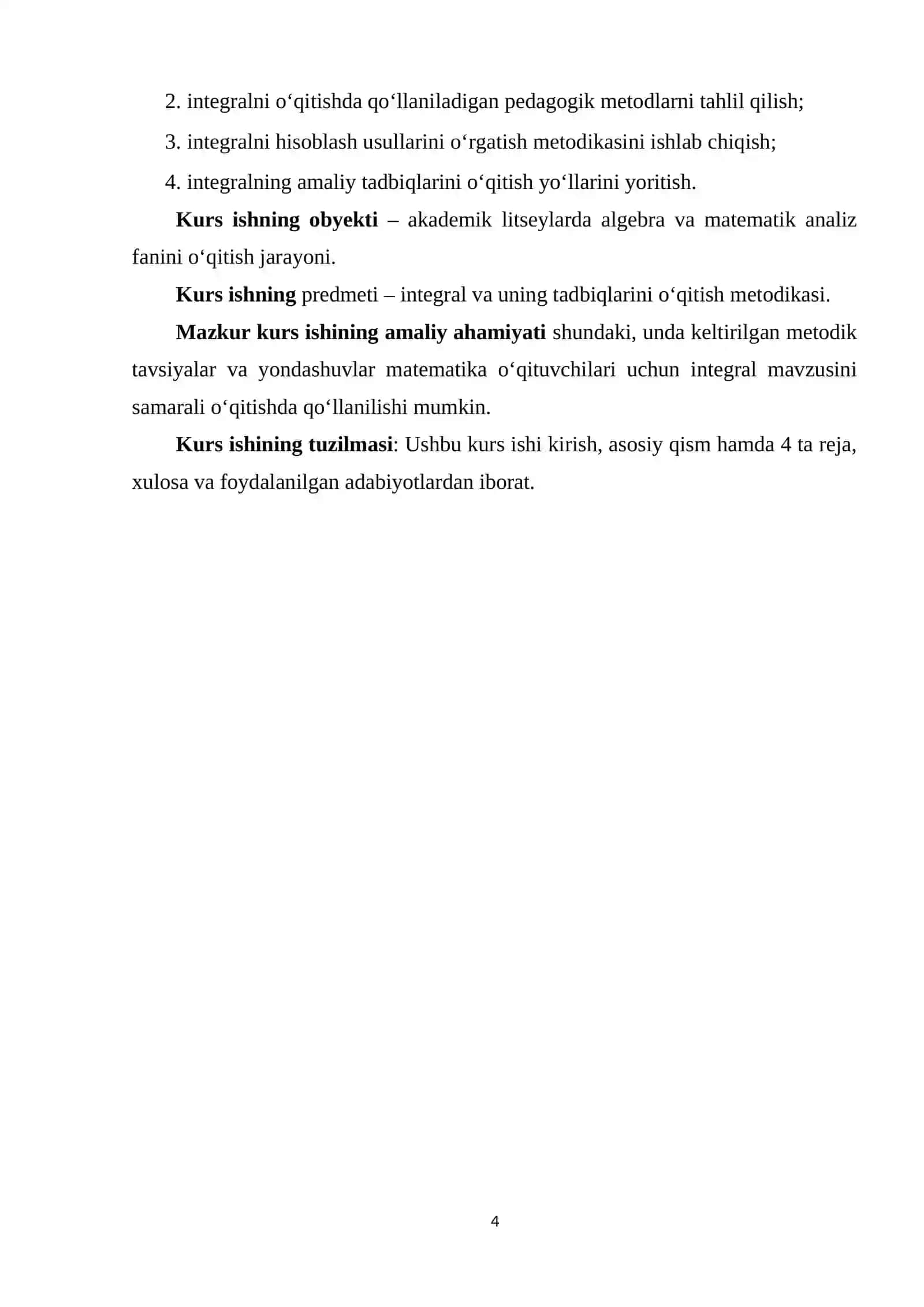 Akademik litseylarda algebra va matematik analiz kursida integral va uning tadbiqlarini o'qitish metodikasi 3
