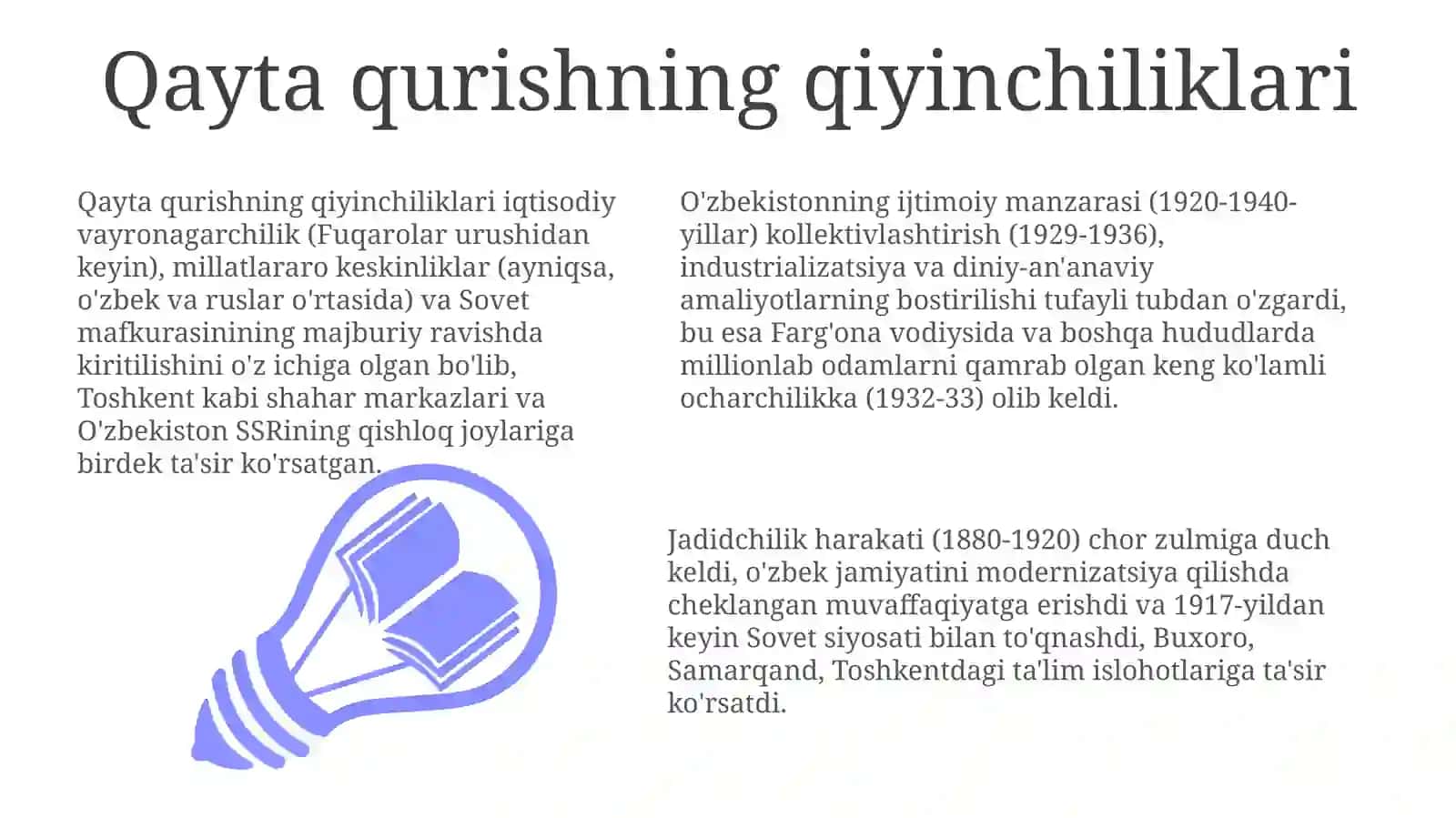 Jadid Harakati: Isloh va Qarshilik 3