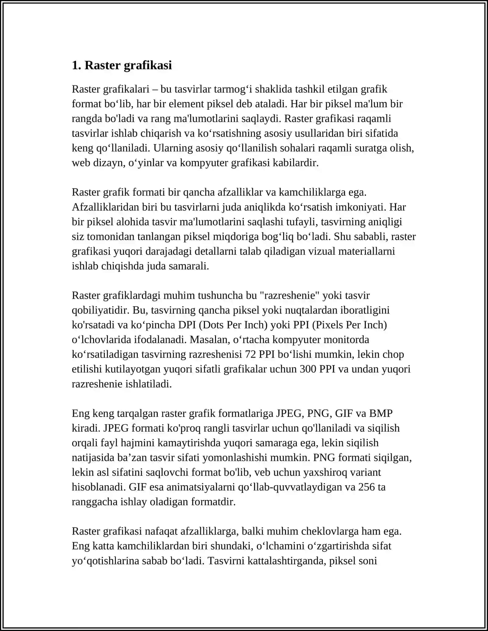 KOMPYUTER GRAFIKASI 3