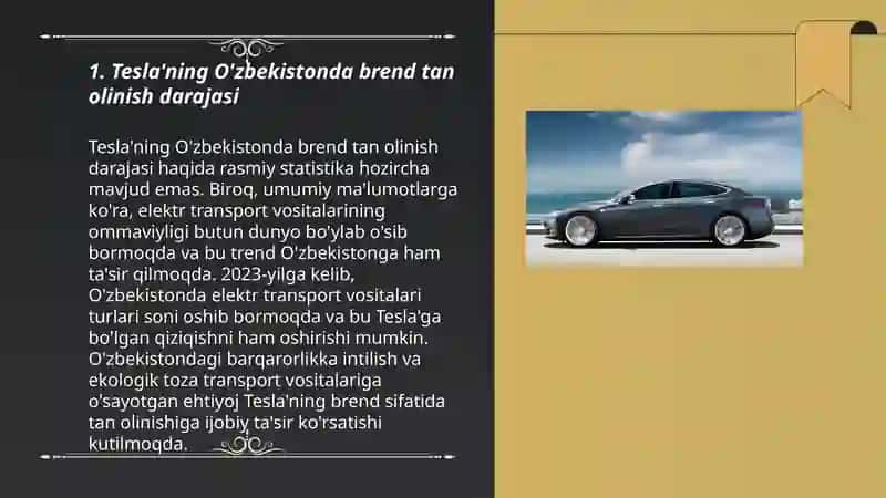 Tesla brendining iqtisodiy va ijtimoiy holati 3