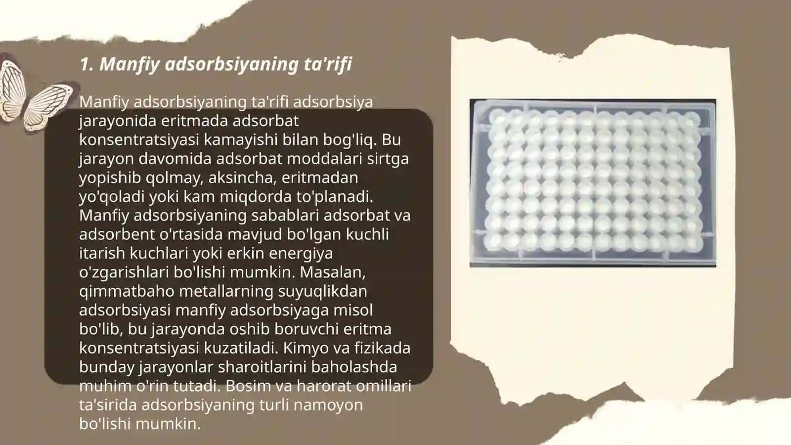 Manfiy Adsorbsiya 3