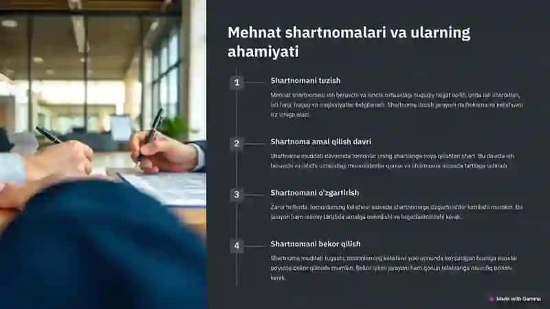 Ish haqi va mehnat munosabatlari 3