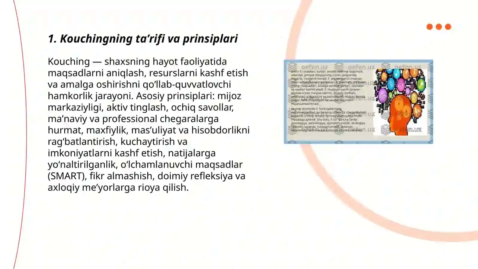 Kouchingning taʼrifi va prinsiplari 3