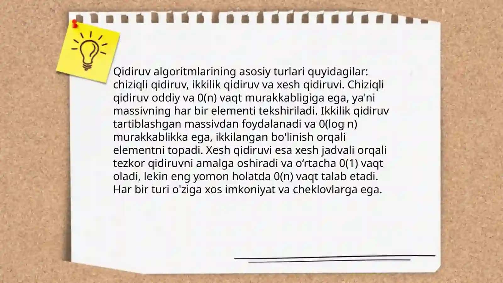 Qidiruv algoritmlari asosida raqib qidiruvini ishlab chiqish 3