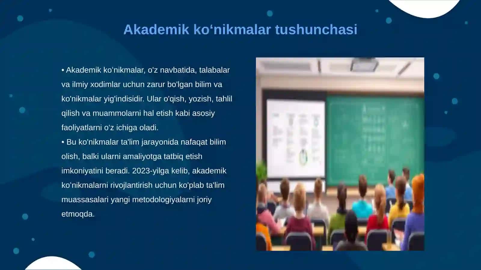 Akademik koʻnikmalar 3
