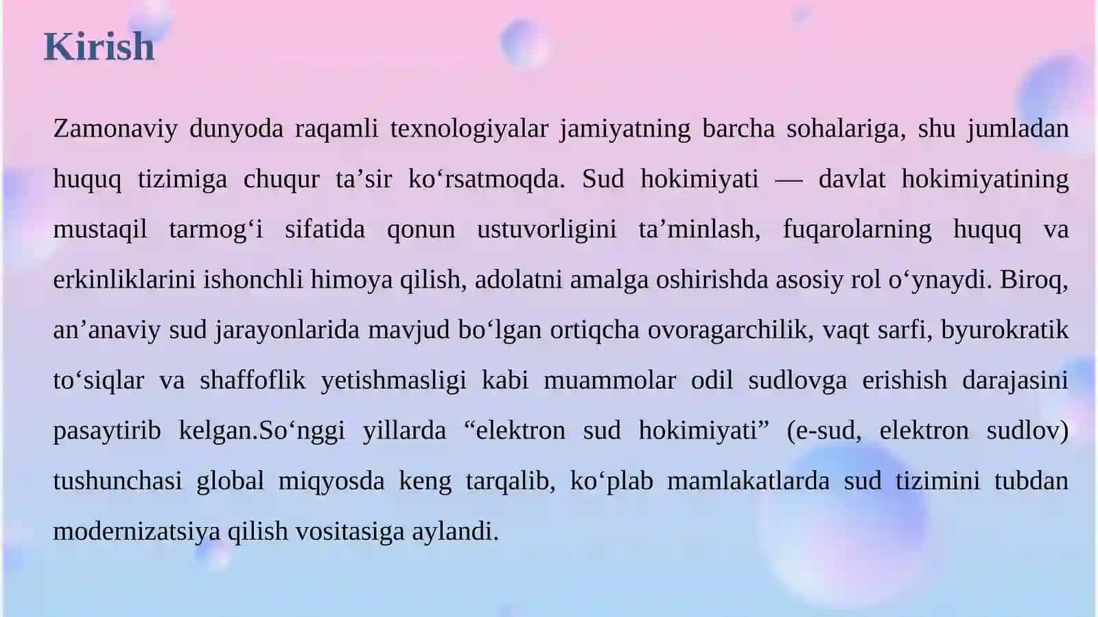 Elektron sud hokimiyati va uning zamonaviy huquq tizimlariga ta’siri 3