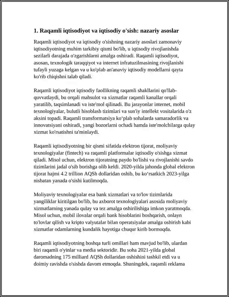 IQTISODIYOT RIVOJLANOSHIDA RAQAMLI IQTISODIYOTNING ROLI 3
