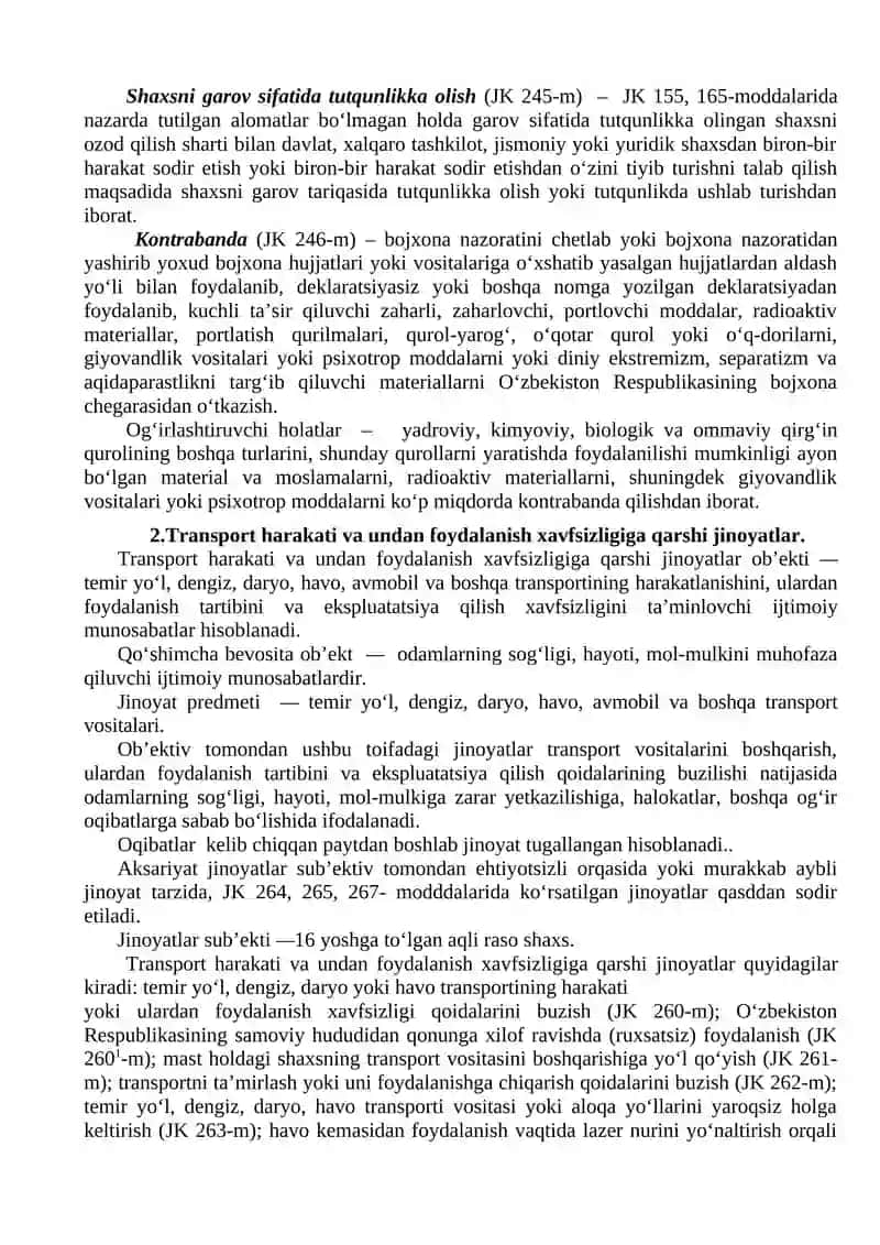 Jamoat xavfsizligi va jamoat tartibiga qarshi jinoyatlar 3