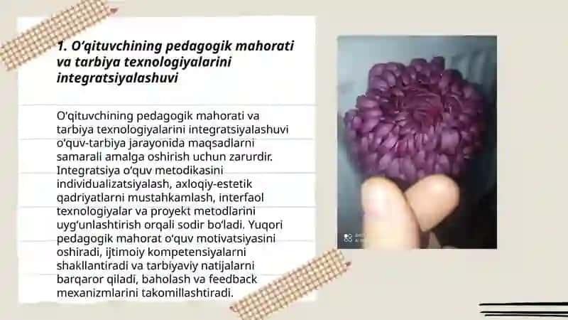 Oʻqituvchining Tarbiya Texnalogiyalari 3