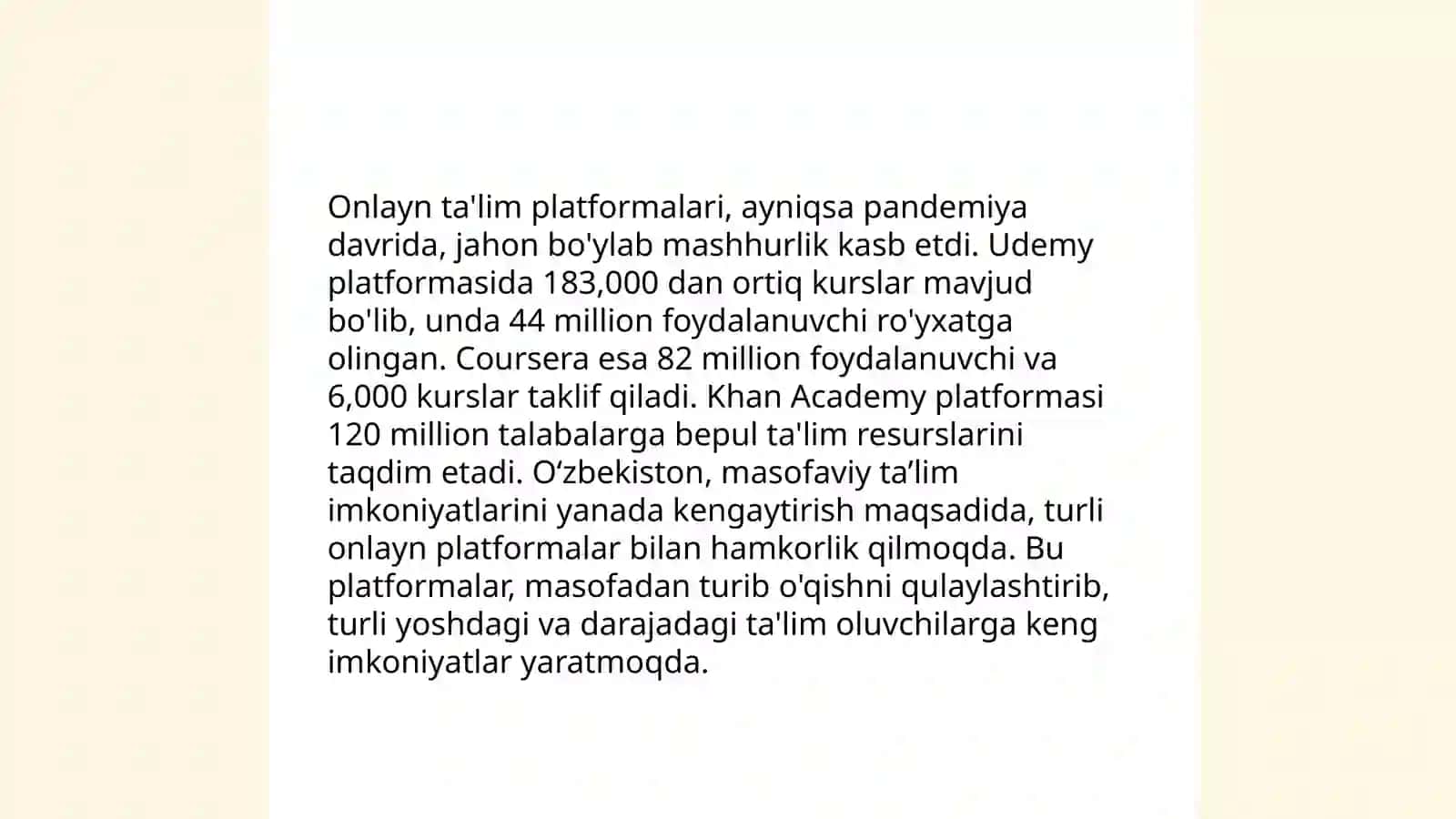 Ta’limni tashkil etishning zamonaviy shakllari 3