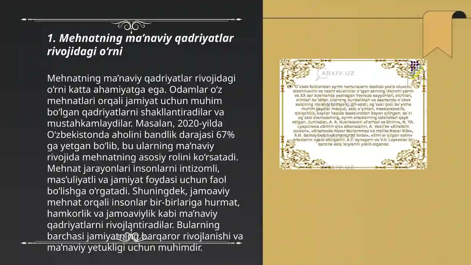 Murodullayev Temurbekning Ma’naviyatshunoslik fanidan tayyorlagan ishi 3