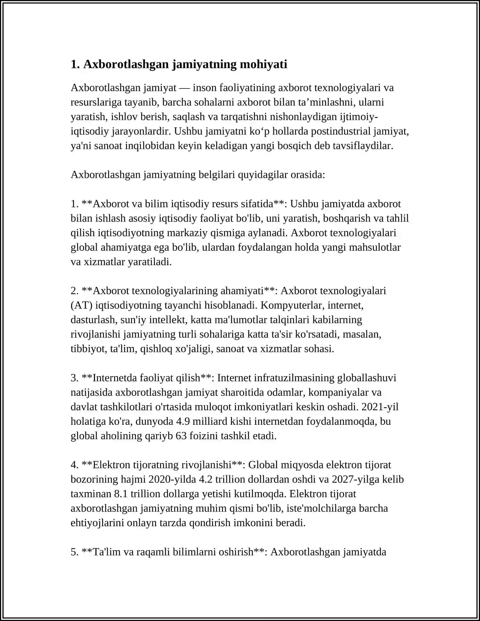 AXBAROTLASHGAN JAMIYAT VAUNING ISTIQBOLLARI 3