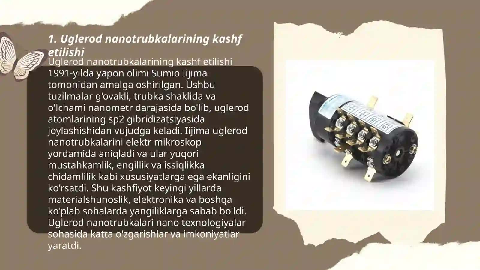 Uglerod nanotrubkalari va boshqalar 3