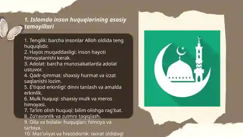 Islomda inson huquqlarining asosiy tamoyillari 3