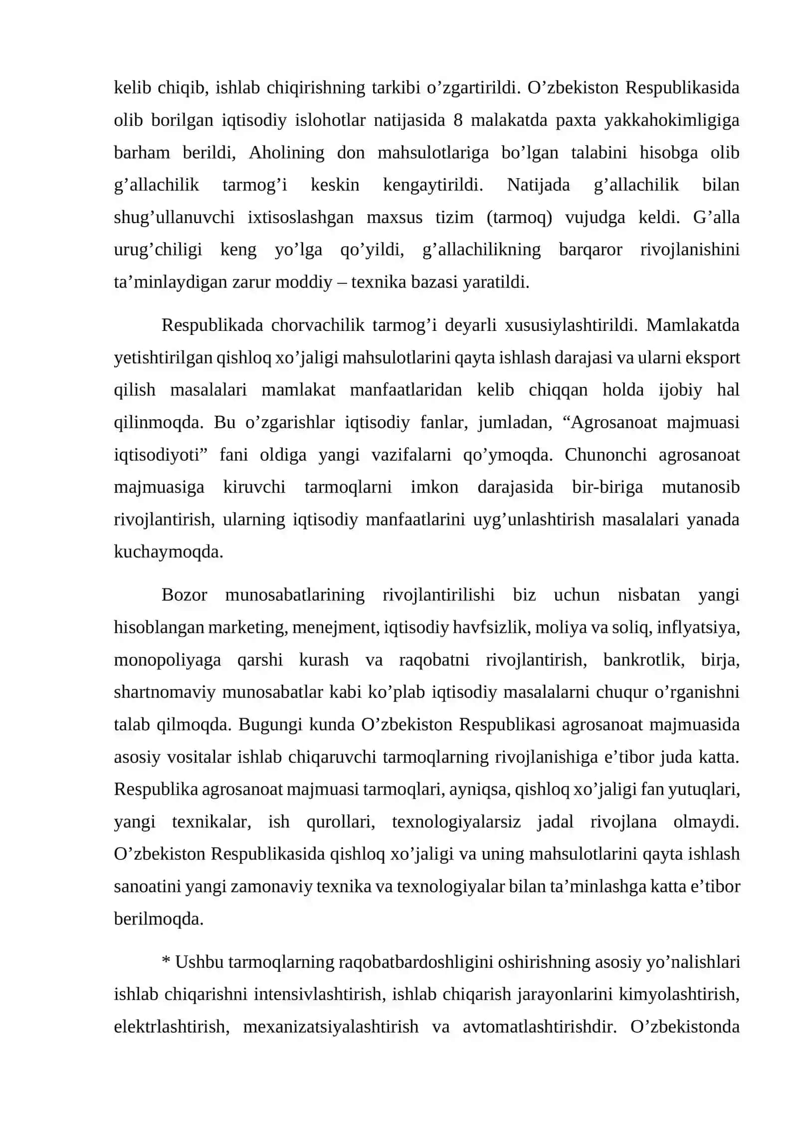 ASM korhonalari moliya-xo’jalik faoliyatiga ta’sir qiluvchi omillar 3