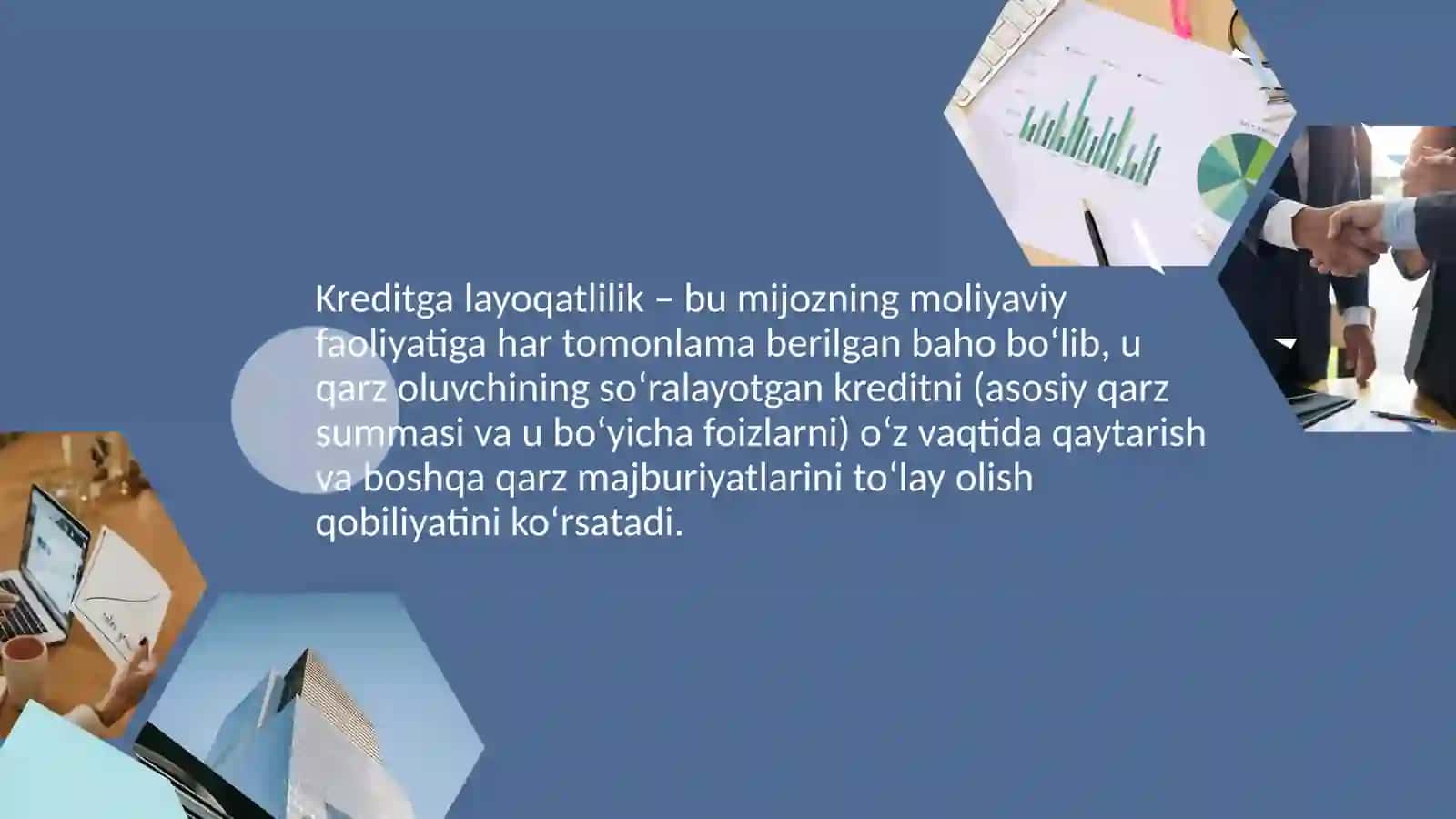 Mijozning kreditgalayoqatlilikdarajasiniòrganish 3