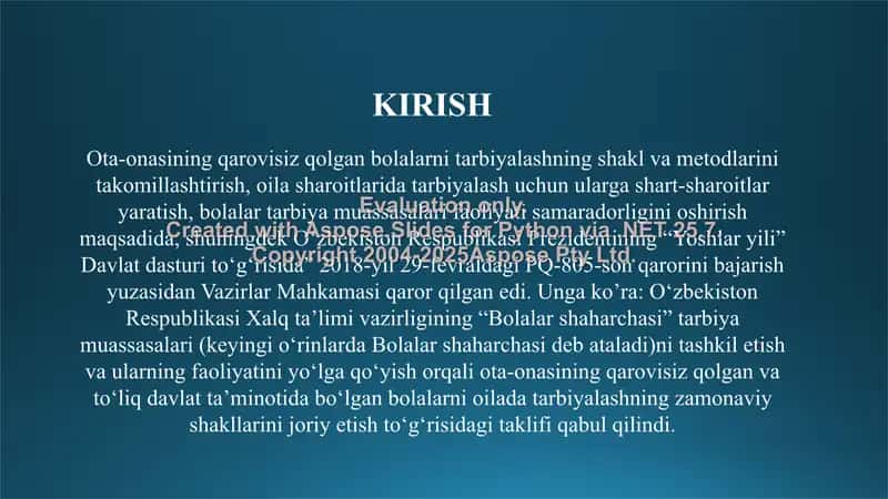 Bolalar shaharchasining faoliyat yuritish tartibi va uning huquqiy asoslari 3