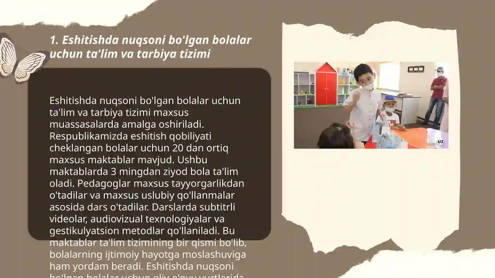Eshitishda nuqsoni bolgan bolalar uchun tashkil etilgan muassasalarda talim tarbiya jarayoni va uning oziga xosligi 3