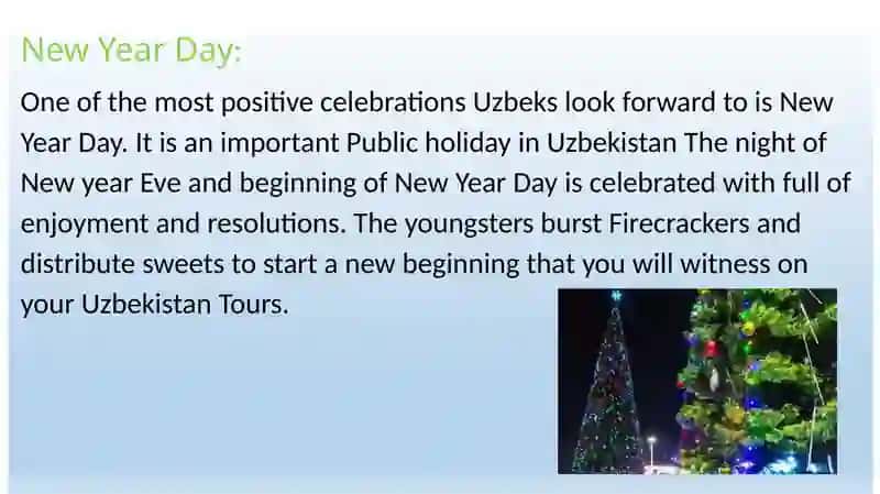 Public Holidays and Celebrations in Uzbekistan 3