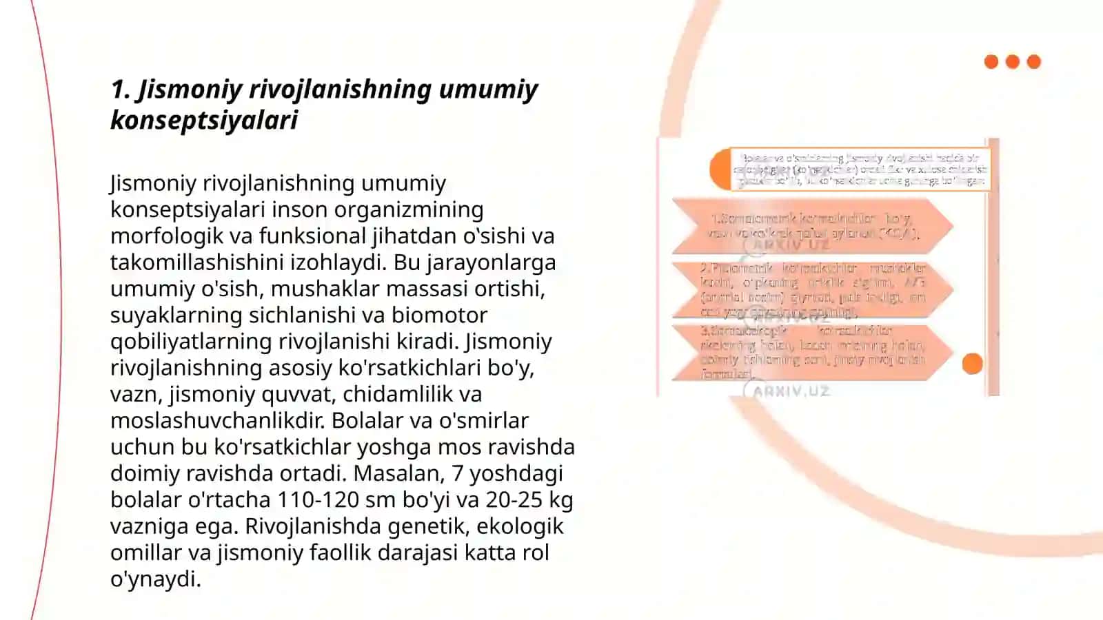 JISMONIY RIVOJLANISHNI O'RGANISH USULLARI 3