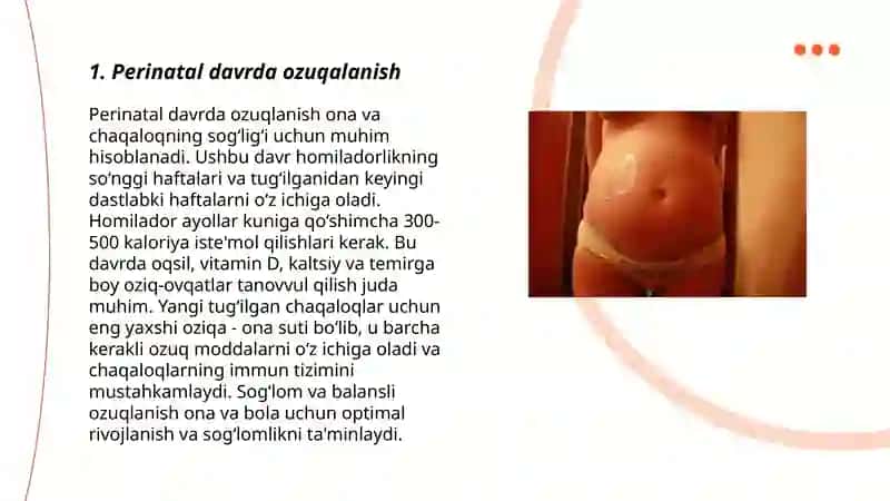 Perinatal davr va chaqaloqlik va goʻdaklik davri 3