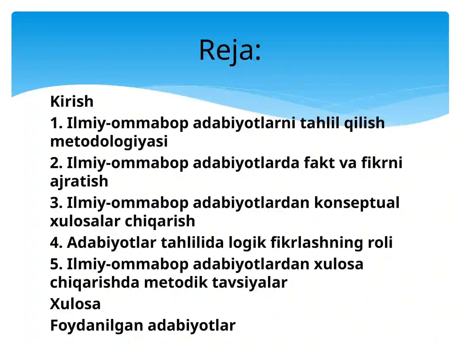 XASANBOYEVA ZARNIGORNING FALSAFA FANIDAN TAYORLAGAN TAQDIMOTI 3