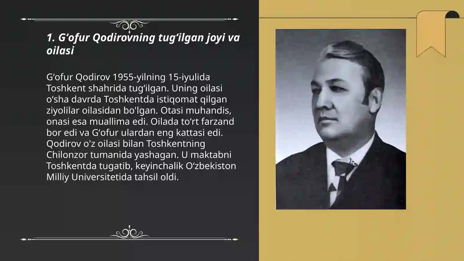 Gʻofur Qodirovning hayoti va ijodi 3