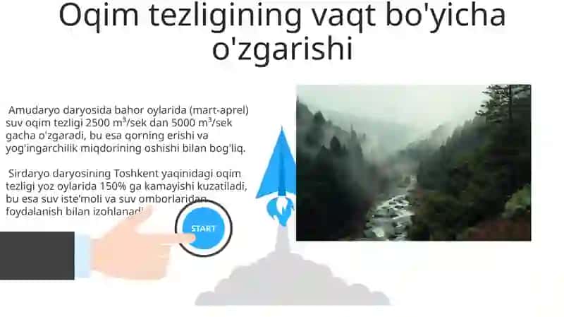 Daryo oqimining me'yori va uni ifodalovchi tavsiflar 3