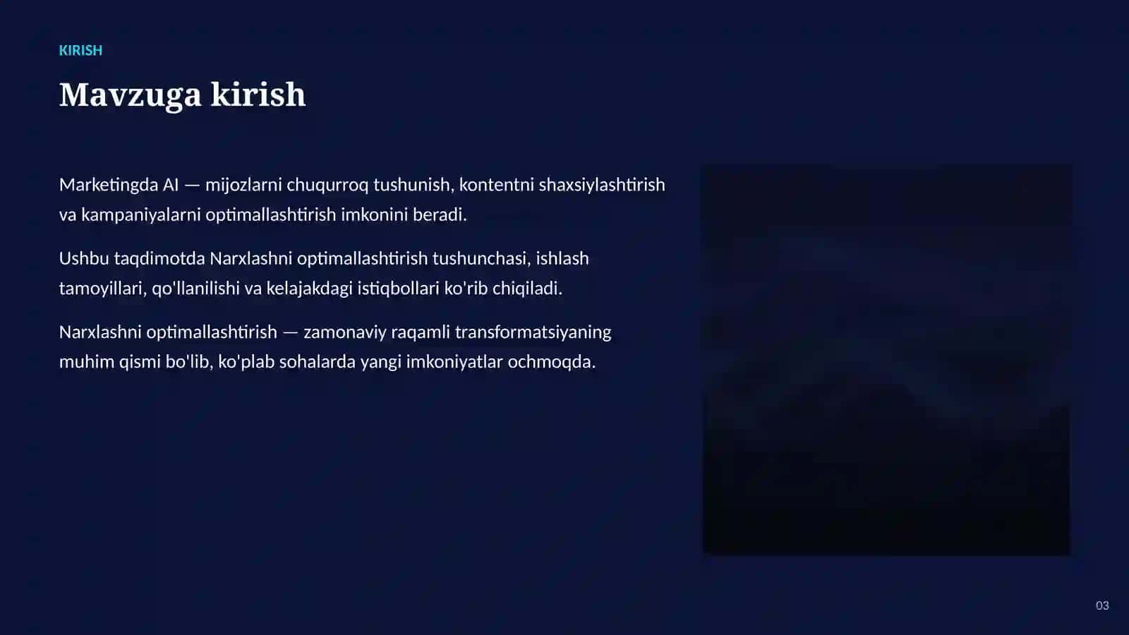 SUN'IY INTELLEKT • AI MARKETING VA SAVDODA 3