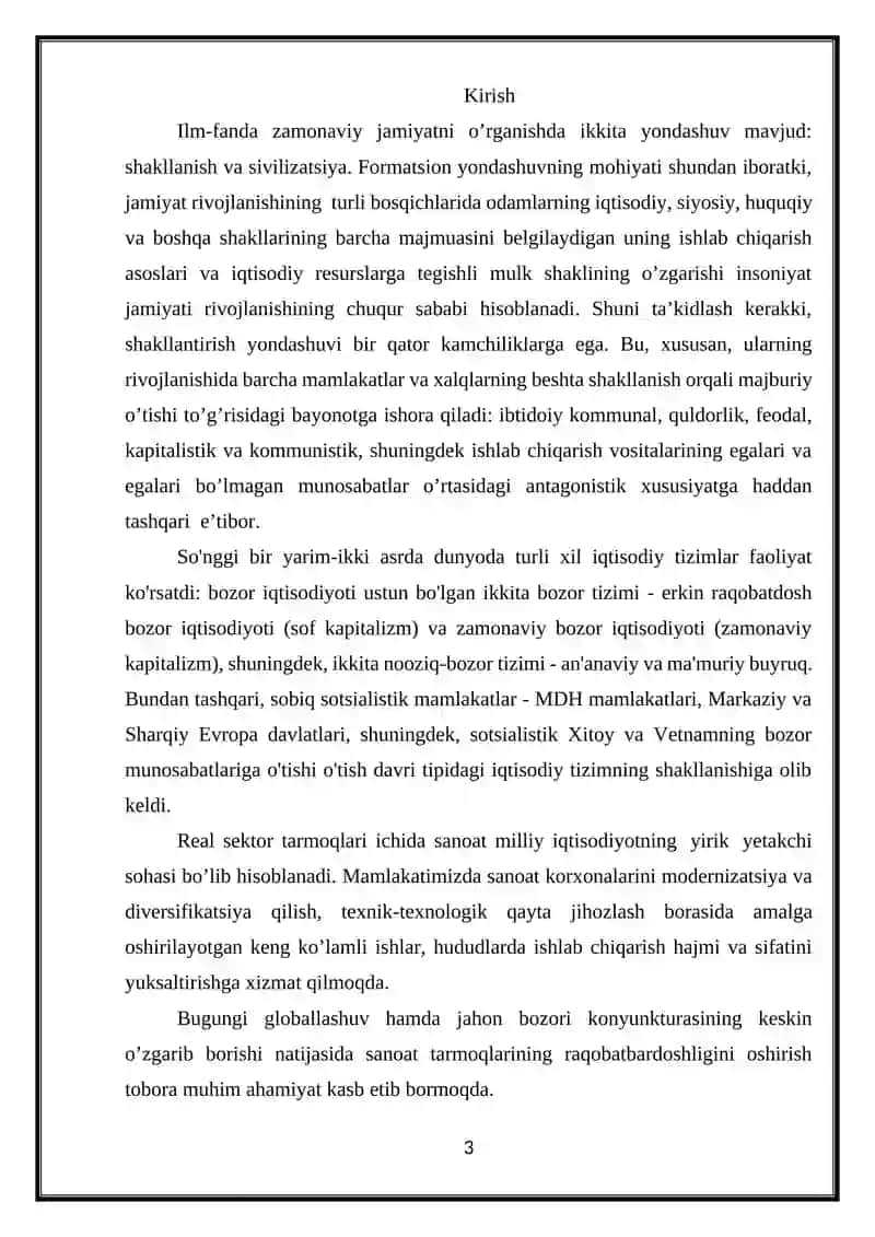 Iqtisodiy tizimlarning turli modellari 3