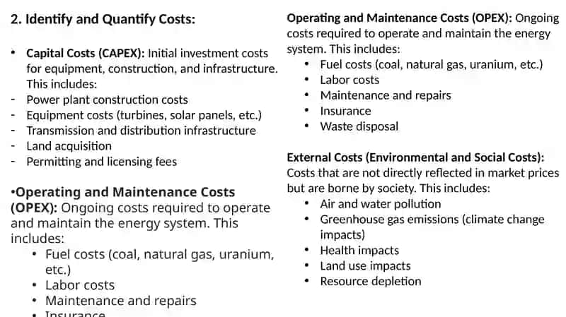 Calculating the Economic Efficiency of Energy Systems 3