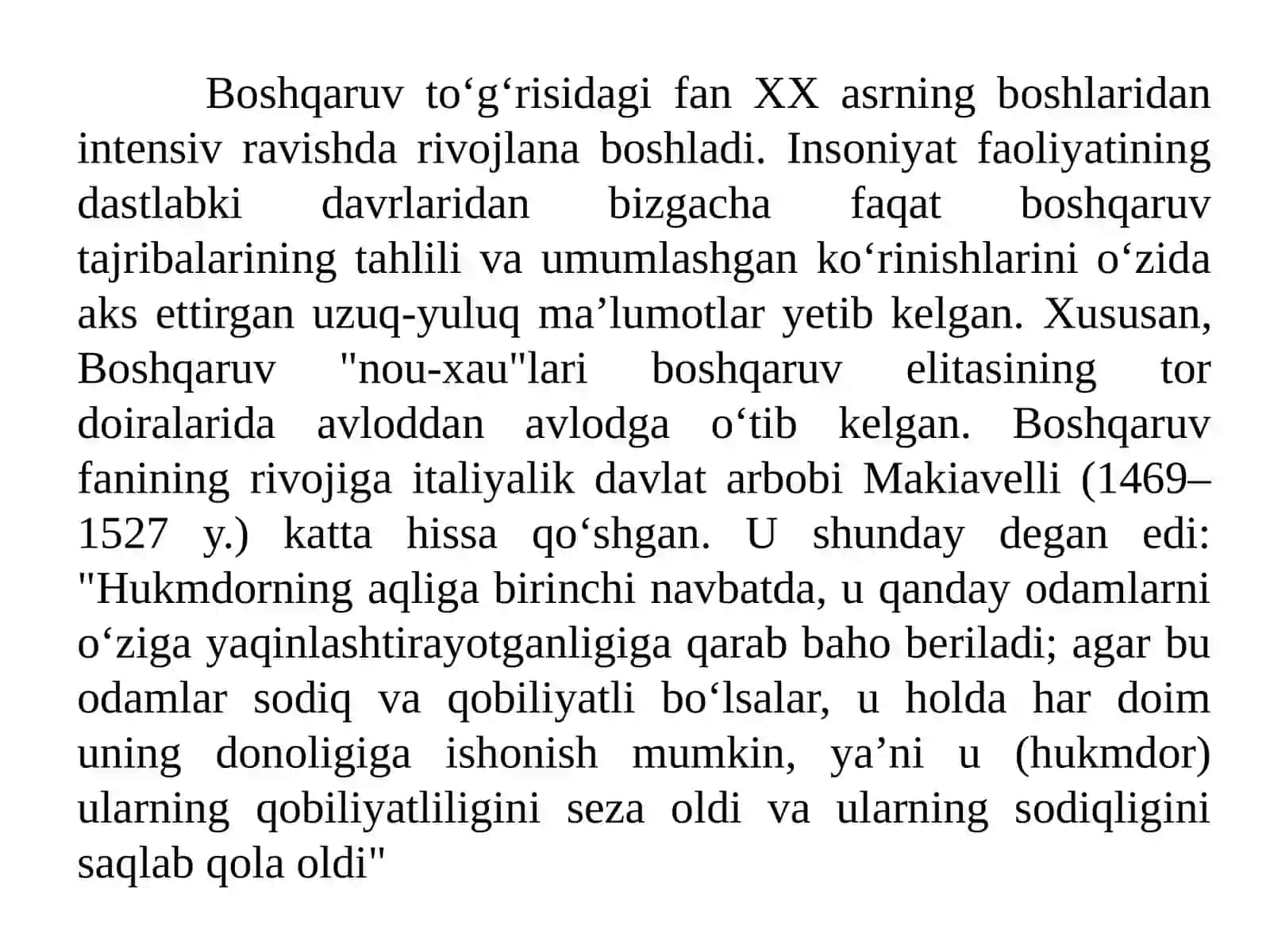 BOSHQARUV HISOBINING PAYDO BO’LISHI VA RIVOJLANISHI 3