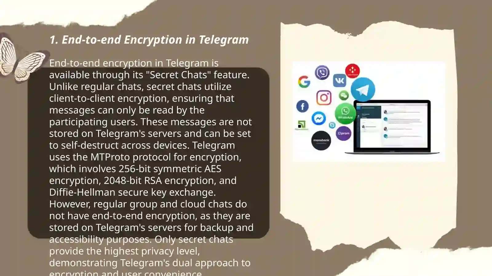 Communication technology. Telegram 3