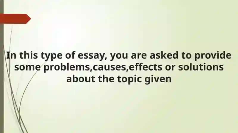 Problem-Solution essay 3