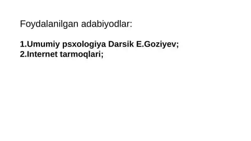 Psixologik kasalliklar. 3